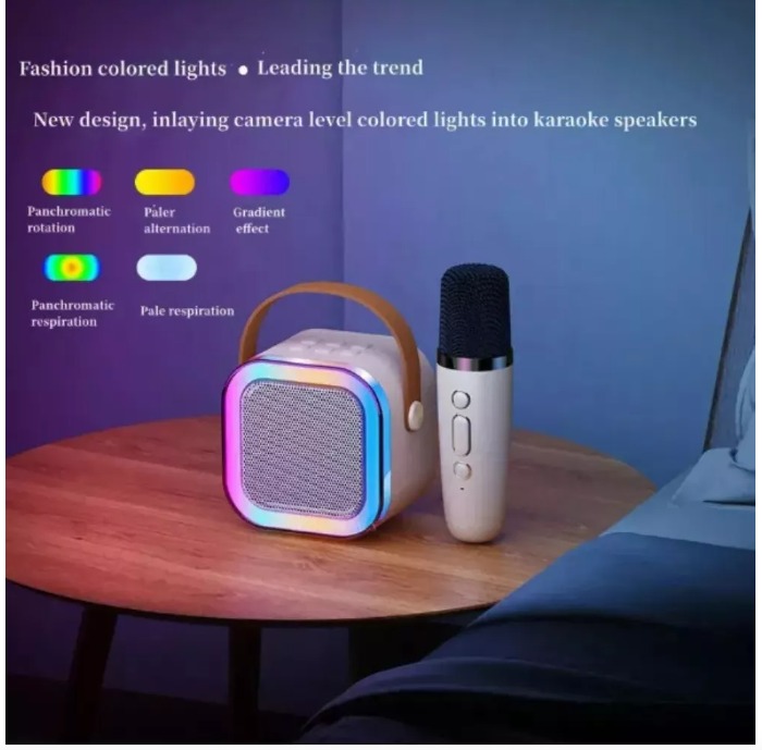 Miniatura 2 de Parlante Y Micrófono Karaoke K12